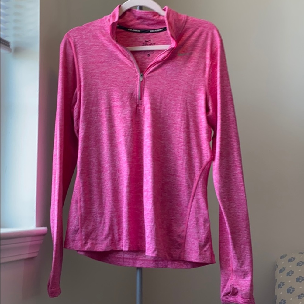Pink Nike zip up